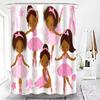 Sexy Women Bikini Waterproof Shower Curtain Man Woman Kissing High Quality Polyester Original Bathroom Curtains Rideau De Bain