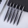 Creative Rotating Ballpoint Pen, Black Small Gaoshi Can Print Logo Hotel Promotional Advertising Gift Pen