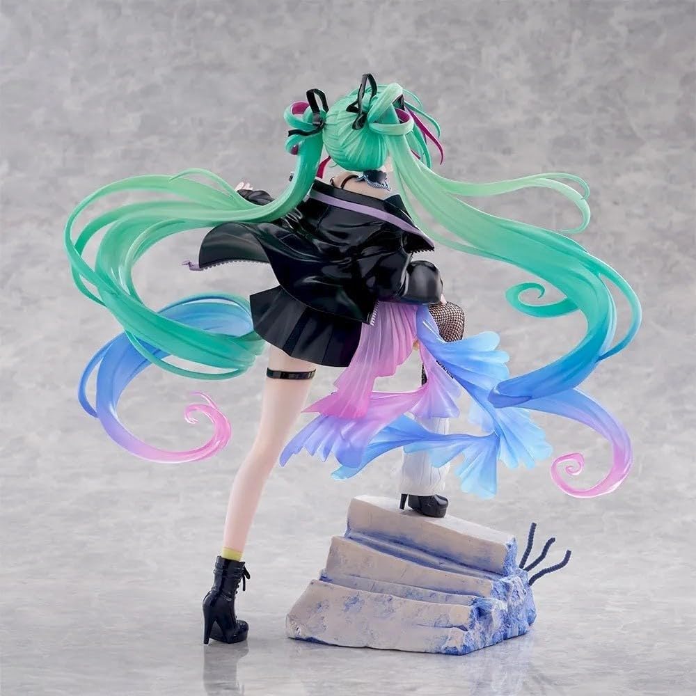 Серия Hatsune Miku Hatsune Miku Примерно 20 x 23 см Фигурка Панк! Размер FIGURIZM