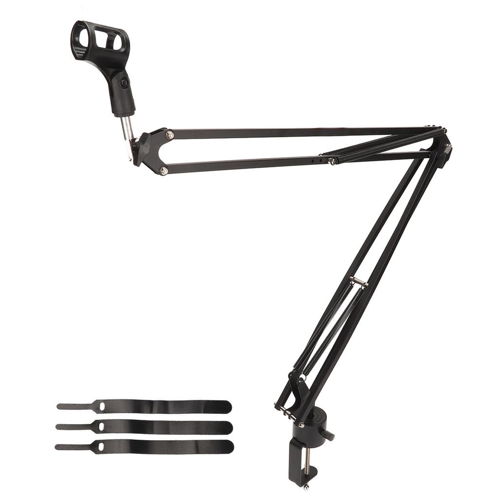 Стойка-пантограф для микрофона Регулируемая Универсальная Вращение на 360 градусов Противоударная Стойка-пантограф для микрофона с