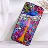 Psychedelic Mushrooms Florals Case For iPhone 14 16 15 Pro Max 11 12 13 Mini 7 8 Plus X XR XS MAX Soft Shockproof Cover