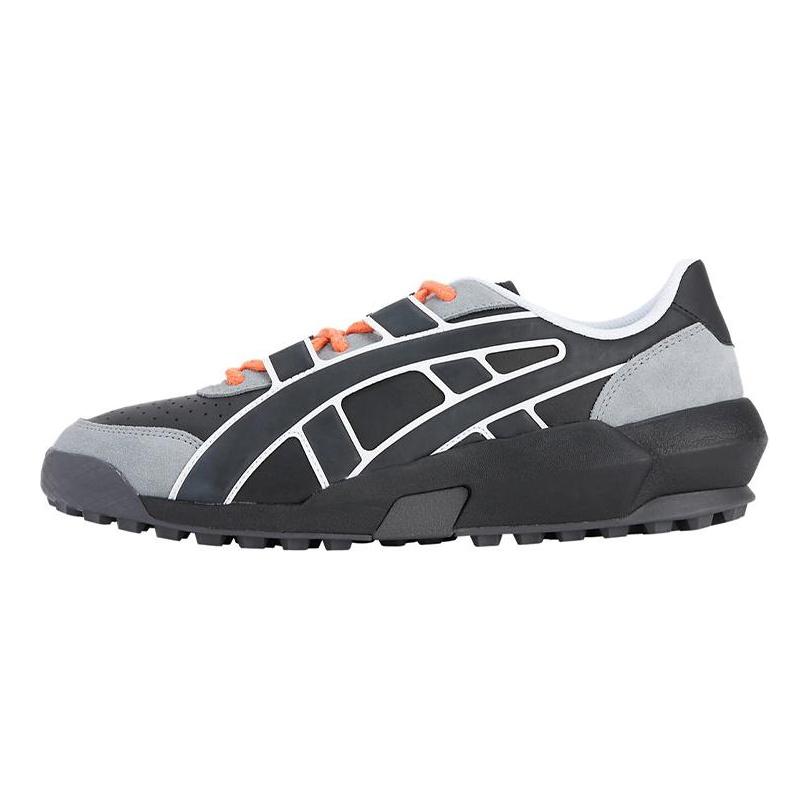 ONITSUKA TIGER Кроссовки 'Black White Orange' с большим логотипом 1183A419-001