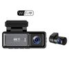 3.2'' Dash Cam Dual Lens Ultra HD Real 4K Car DVR Camera WIFI GPS Rear View Night Vision WDR 3840*2160P Video Recorder