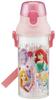 Skater Water Disney Princess Made In PSB5TR Children's Bottle, Clear, 480ml, Design, Girls, Japan,