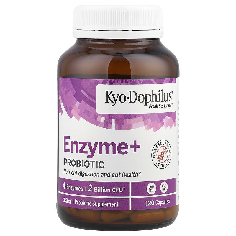 Kyo-Dophilus®, Enzyme+ Probiotic, 120 Capsules