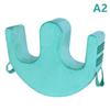 Turn Over Device Auxiliary Pad W Type Anti-Bedsore Bed Care Side Triangular Pillow Side Cushion With Straps