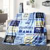 Custom Name Plumeria Turtle Home Decorative Blanket Comfortable Soft Lightweight Allseason Multipurpose Blanket For Picnics Couches Offices Beds