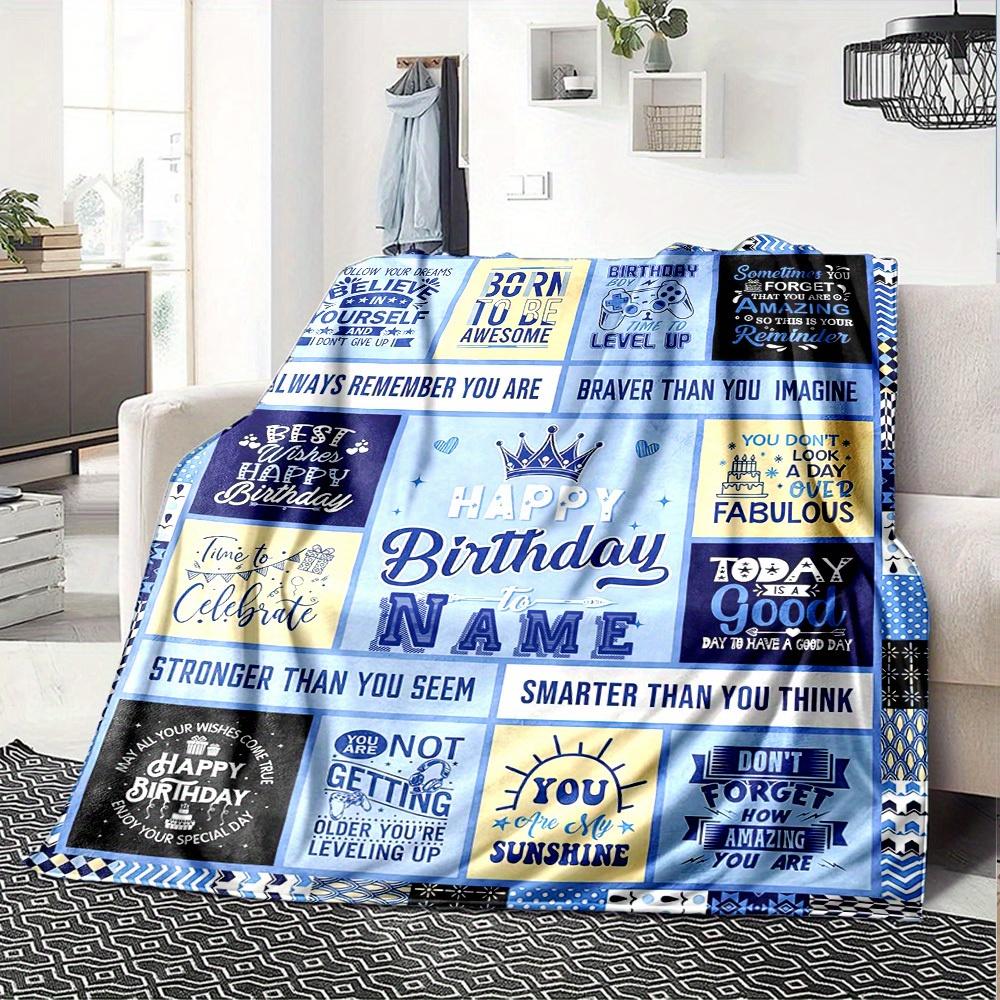 Custom Name Plumeria Turtle Home Decorative Blanket Comfortable Soft Lightweight Allseason Multipurpose Blanket For Picnics Couches Offices Beds