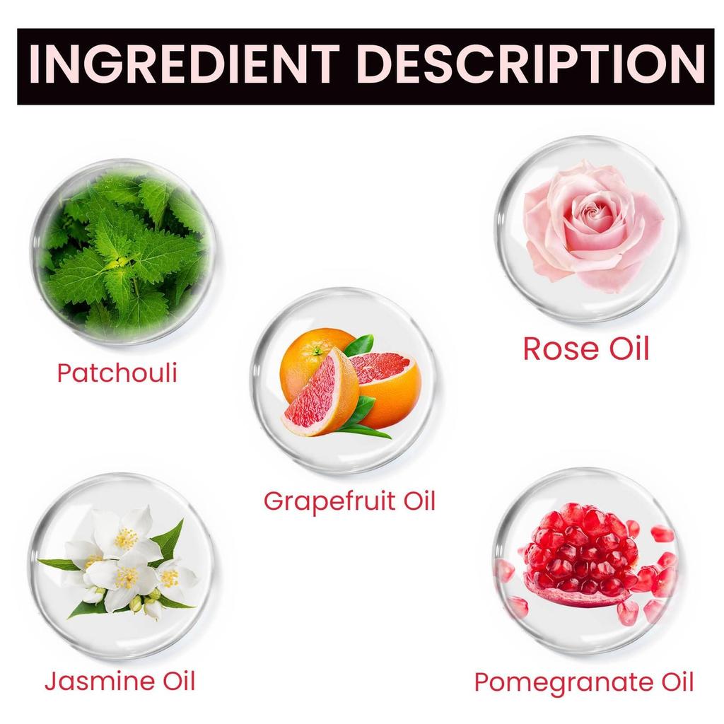 Pheromone Perfume Pheromones Perfumes For Women Glamour Perfumes For Women Rose Pheromone Perfume For Women And Men Fresh, Long-Lasting 10ml