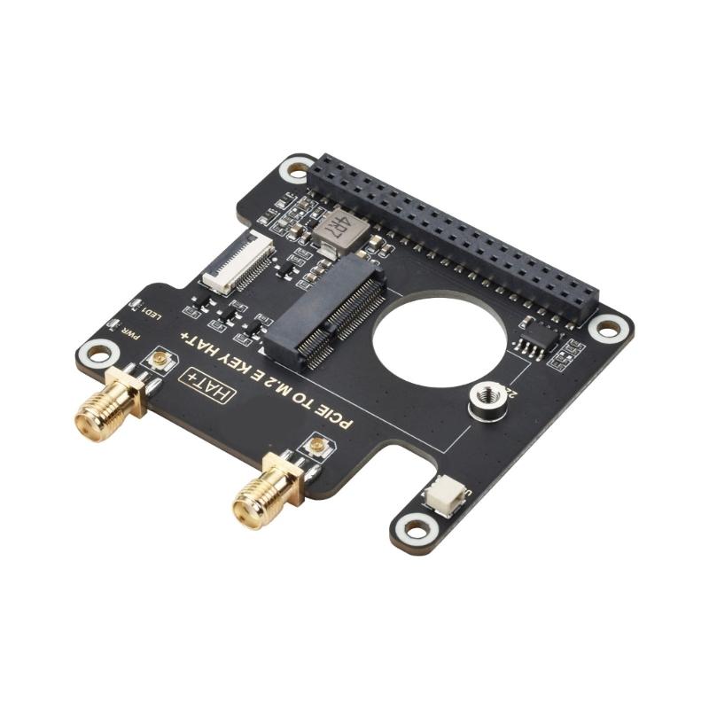 PCle to M.2 E KEY Adapter Board for RPi 5 and various 2230  (M.2 E Key) Wireless Cards Efficient