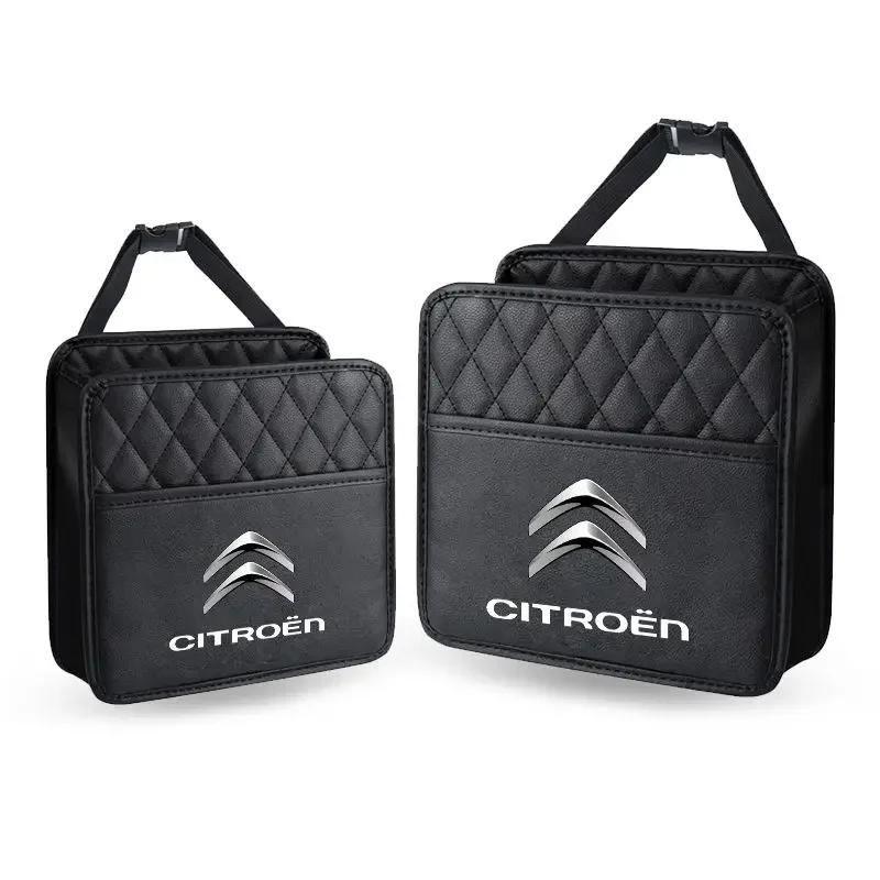 Car Storage Bag Multi-function Seat Back Storage Pocket Suspension For Citroen C1 C2 C3 C4 C5 X7 Berlingo Xsara C8 C4L DS3 DS6