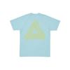 Palace X Adidas Co-Branded Logo Front Short Sleeve T-Shirt Unisex Tops Blue HE9373
