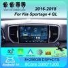 Android 14 Автомобильное радио для Kia Sportage 4 QL 2016 - 2018 Мультимедийный видеоплеер Навигация стерео GPS