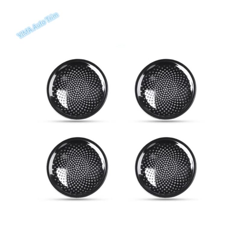 Inner Door Speaker Audio Sound Frame Loudspeaker Ring Cover Trim For BYD Atto 3 Yuan Plus 2024 Decoration Accessories