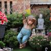 European and American Garden Baby Monkey Pendant Resin Artwork Outdoor Garden Sculpture Christmas Decoration Item