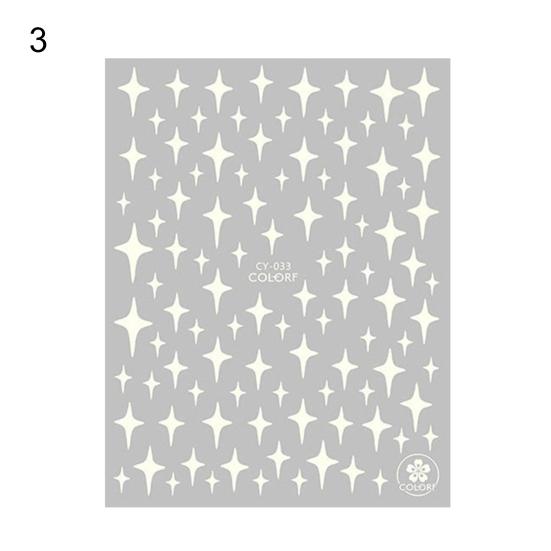 Наклейки для ногтей, яркая шелковистая элегантная светящаяся наклейка «сделай сам», 3D светящаяся бабочка, украшение для красоты