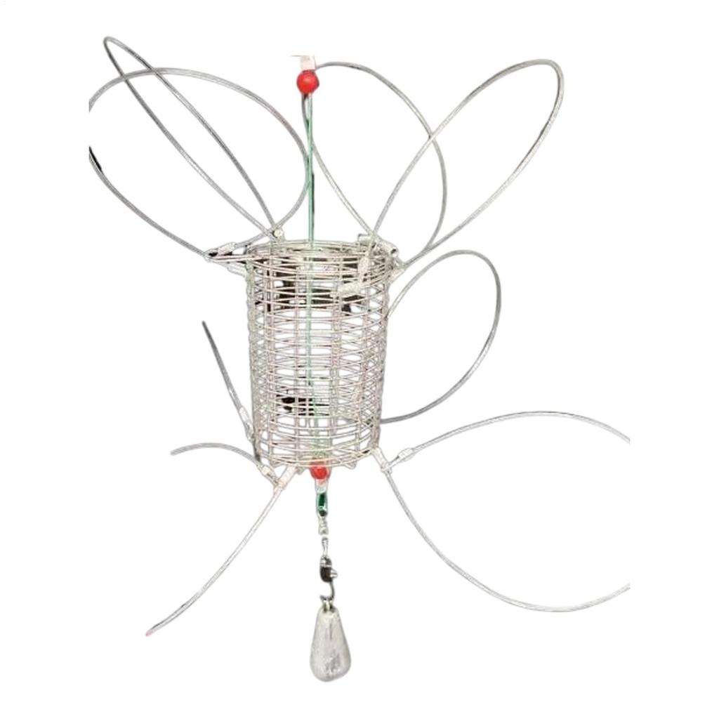 Crab Catcher Catching hookfor Shrimping Portable Net Basket Fishing Trap for Minnows Crawfish Shrimp Crab