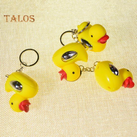 Электрошокер Утка брелок новинка розыгрыш гаджет игрушка маленький электрический сенсорный брелок для любителей шуток веселый трюк подарок