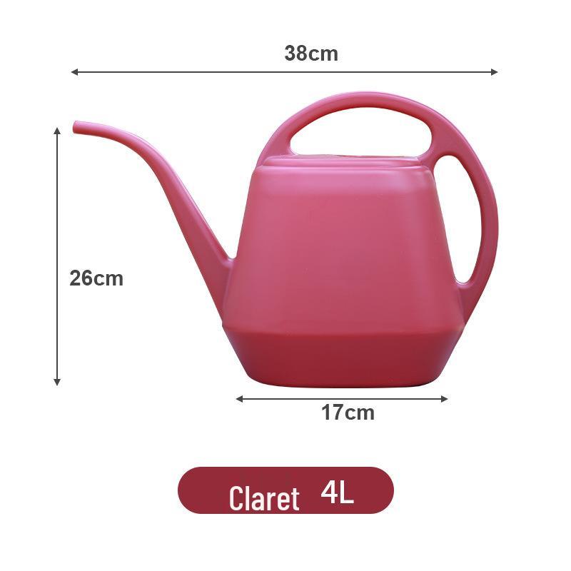 Large Capacity Plastic Watering Can with Long Spout for Gardening, Ideal for Flowers and Vegetables