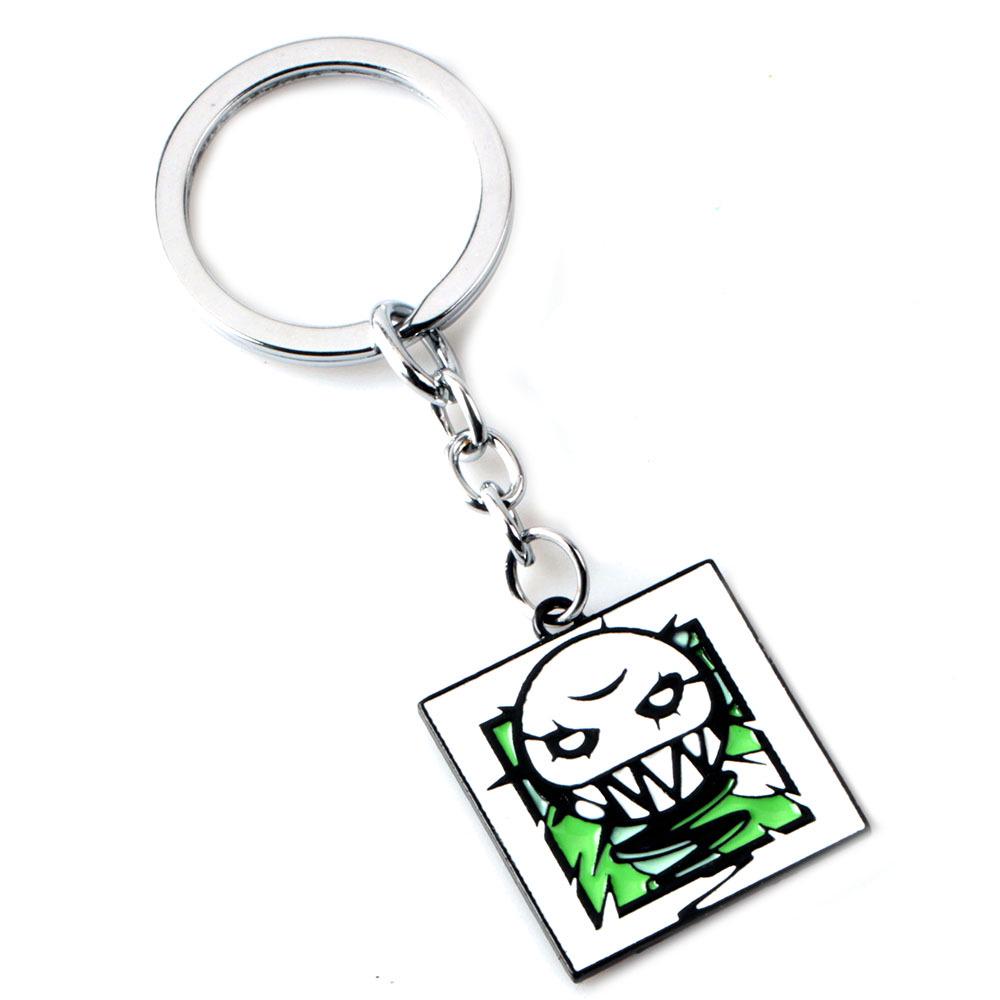 Alloy Keychain Pendant: R6 Anime Game Accessory