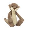 Jellycat Коллекция застенчивых животных Куклы Выдра Плюшевая кукла 18 см высотой в сидячей позе