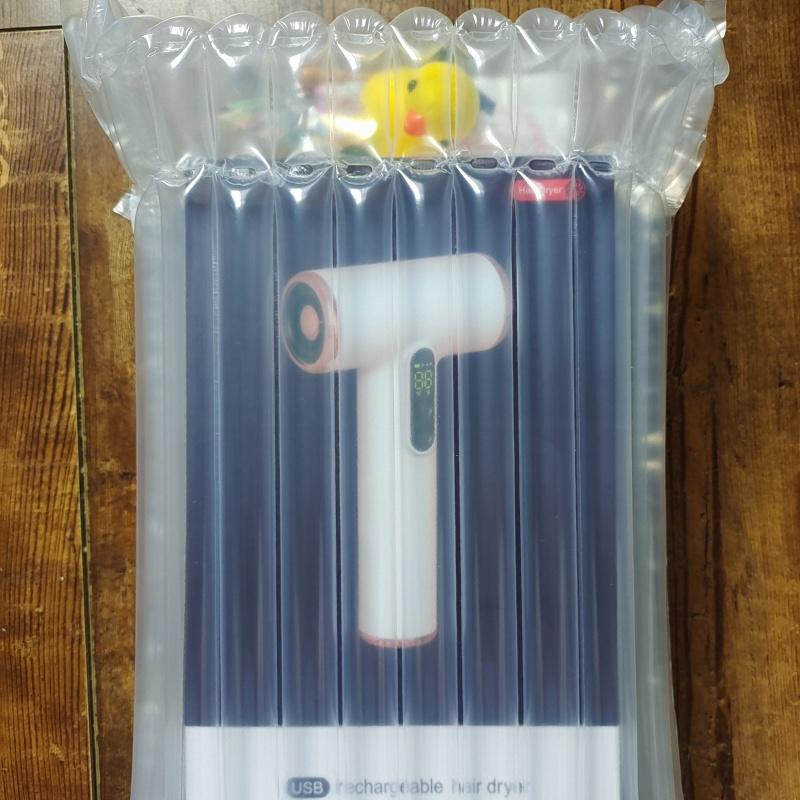 Беспроводной фен с USB-подзарядкой и высокой мощностью ветра для детей/студентов/путешествий, портативный уличный фен без вилки