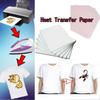 A4 Painting Fabric Stickers Crafts Sewing Iron-On Paper Sewing Heat Transfer Paper Patches