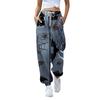 Women's Casual Fashion Halloween Printed Leisure Pants Sweatpants Trousers Drawstring Elastic Waist Drawstring Drawstring Pants