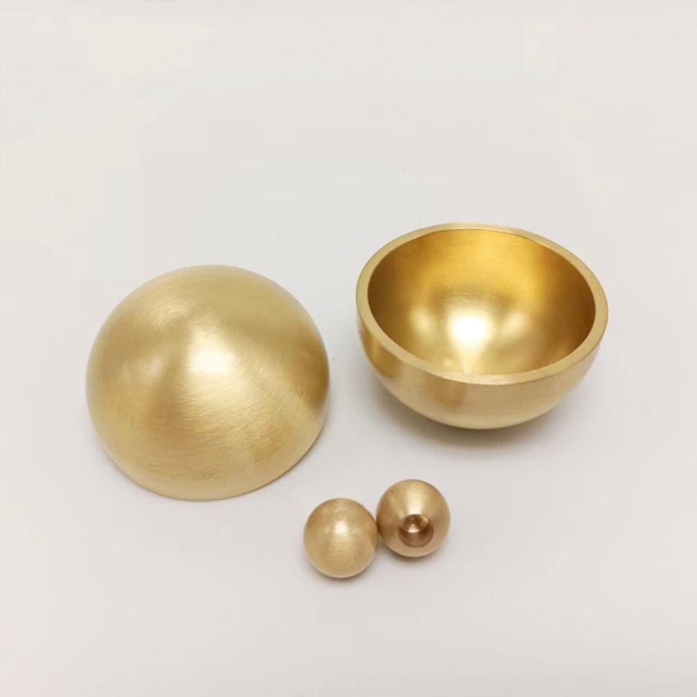 Portable Mini Singing Bowl Sanskrit Brass Singing Bowl Mini Singing Bowl Set Mindfulness Practice