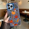 Осенний узор Тыквы Листья Жесткий Чехол для Телефона для Iphone 16 15 14 13 12 11Pro Max Mini Ударопрочный Защитный Чехол с Защитой от Царапин