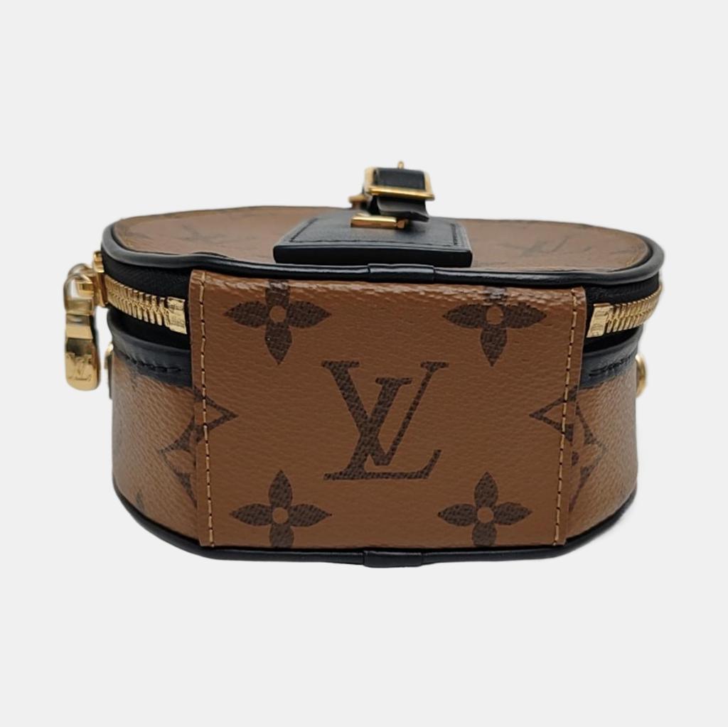 [Pre-Owned] Louis Vuitton Mini Boite Chapeau 'Brown Monogram Reverse Canvas' - Very Good #1IXSV4M