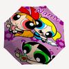 Personalized Name The Powerpuff Girls Print Umbrella - Automatic Open/Close, Eight-Rib Durable Frame, Automatic Folding Umbrella