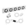 Для квартиры Умный радиаторный вентилятор Тихий привод Вентиляторный обогреватель DC 5V 2A Энергосберегающий Огнестойкий Улучшает распределение тепла