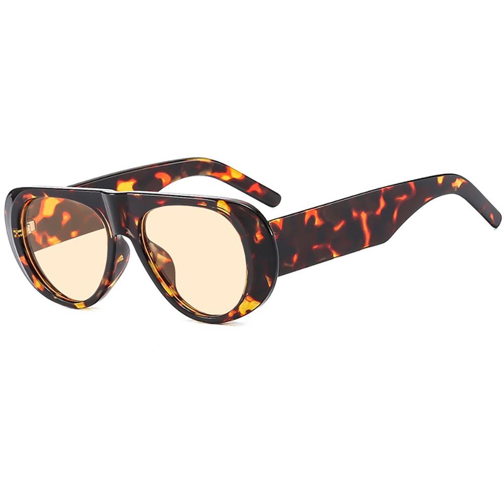 Vintage Wide Legs Sun Glasses Lightweight UV400 Eyewear Large Frame Sunglasses  Selfie