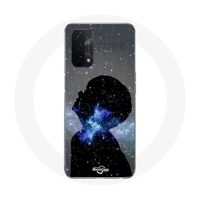 Coque - MANIACASE - Oppo A74 5G - Souple - BTS Bangtan - Kim Taehyung Fanart
