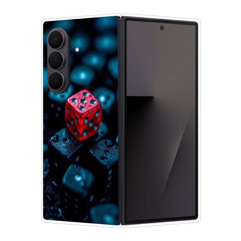 For Samsung Galaxy Z Fold 7 Pink Diamond Butterfly Transparent Soft Shell For Samsung Z Fold 7 5G Exquisite Popular Coque Case