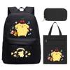 Football Printed Student Backpack Multifunctional Usb Interface Large Capacity Leisure Travel Backpack
