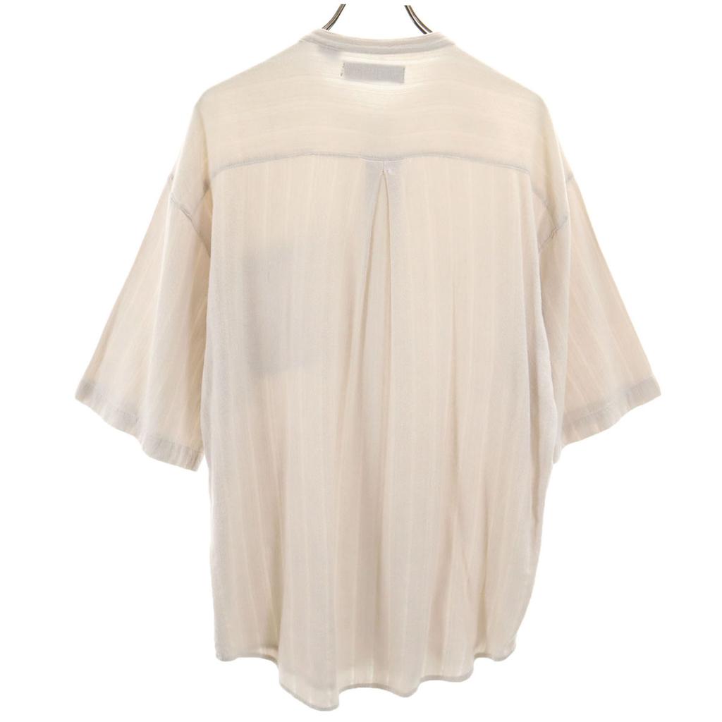 PROTEST CLOTHING 00s Short Sleeve Shirt L Off White Men's Used