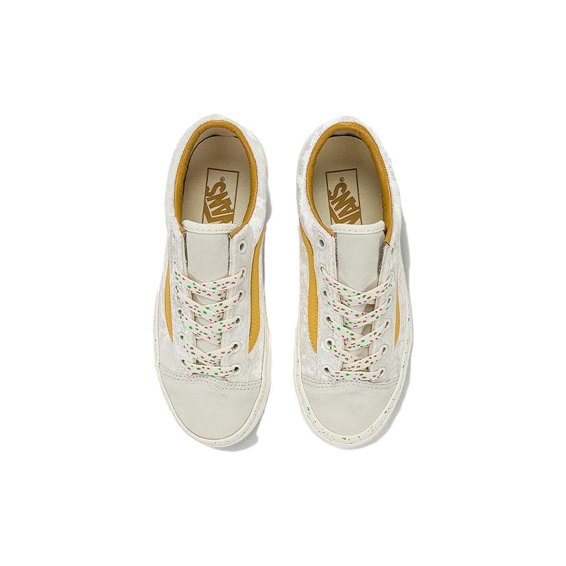 Vans Стиль 36 Кожаные Pop 'Белый Желтый' VN0A54F6D67