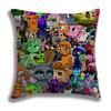 Horror Game Character Pillow Covers Sprunki Cartoon Pillow Case Sofa Decorative Home Single-sided Printing Sprunki Cushion Cover
