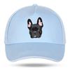Women Unisex Hat Curved Sun Visor Hat Cotton French Bulldog Dog Funny Baseball Cap Outdoor Sun Hat Adjustable Sports caps