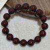 Браслет из натуральных вишнево-красных бусин с корнем бодхи Браслет из семян бодхи Буддийские бусины Четки Ювелирные изделия на удачу