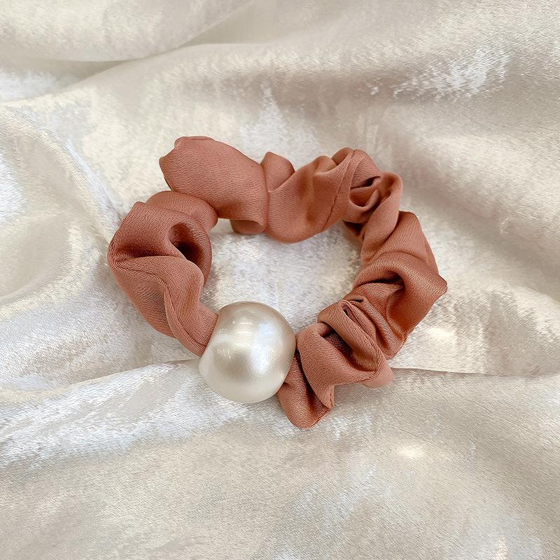 Женская эластичная резинка-скранчи со стразами, леопардовая, кофейная и черная