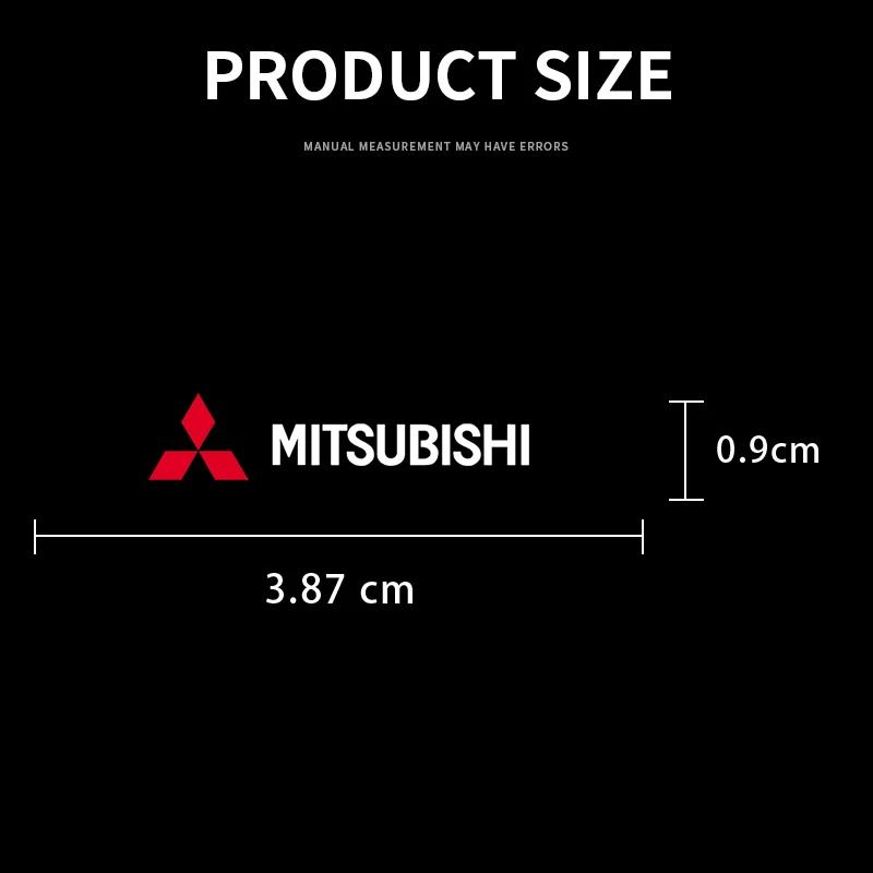 Автомобильные наклейки Автостайлинг Логотип Декоративные аксессуары для интерьера для Mitsubishi Pajero Sport Outlander ASX Lancer Eclipse Cross