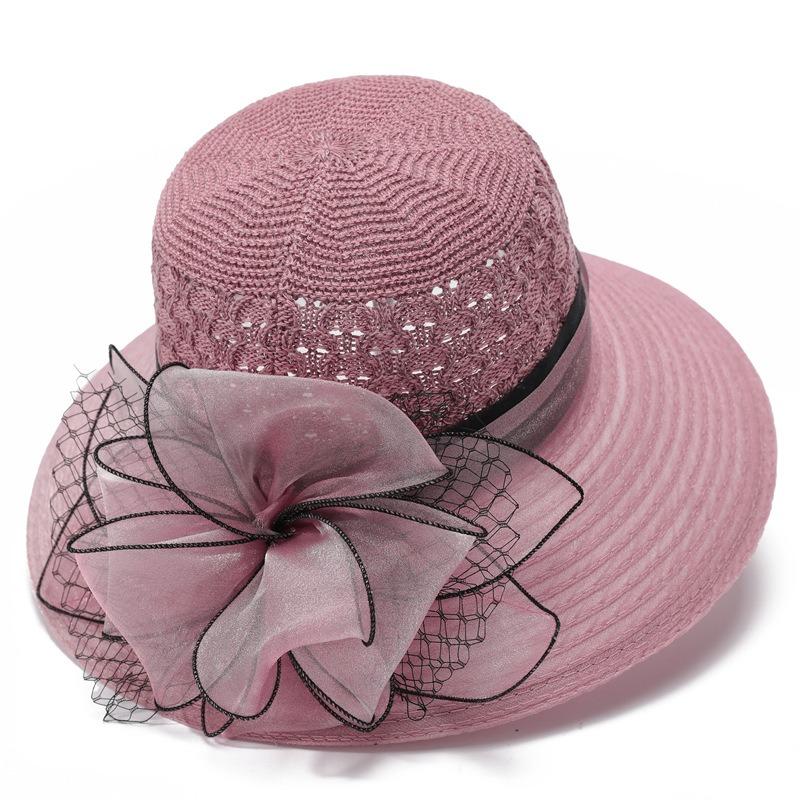 Весенне-летняя шляпа женская шляпа от солнца тонкая с большими полями защита от солнца шляпа-панама от солнца