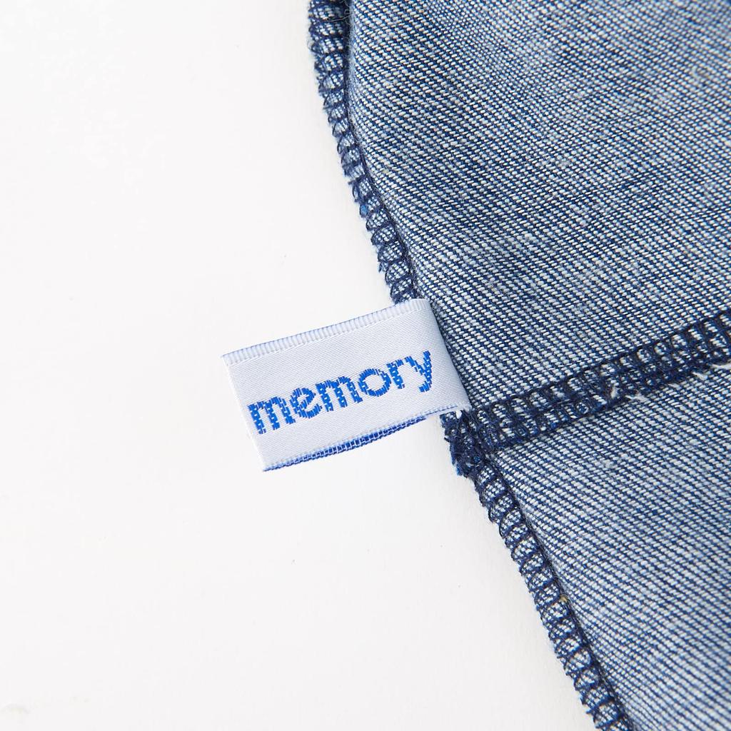 013 Координационный костюм Комбинезон Деним Темно-синий Отдельный предмет Размер S Даффи 43 см Костюм ручной работы [atelier_memory]