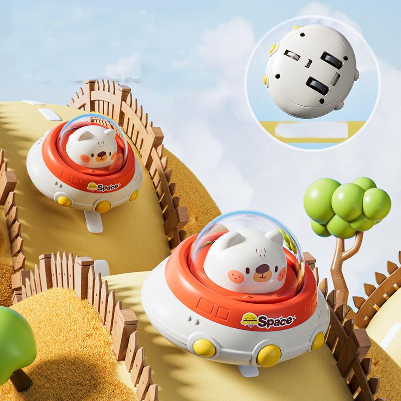 Children Car Toys Space Rocket Inertia Press and Go Car Toy Wind-up Cars Toy for Kids Gift Boy Girl Pull-back Car New Model