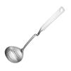 Половник для супа без запаха, высокая термостойкость, нержавеющая сталь 304, кухонная утварь, ложка-сепаратор для ресторана
