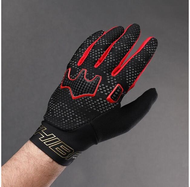 Велоперчатки Chiba Infinity Long Finger (черно-синие)