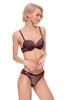 Комплект белья: бюстгальтер push-up gel и трусики бразилиана Lormar (55197)